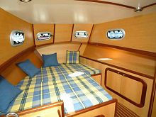 Inboard cabin cruiser HALF CABINopen8-person max.classic
