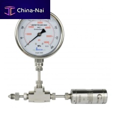 Analog pressure gauge G58000threadedstainless steelBourdon tube