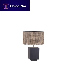 Table lamp ETIOPIA PMmetalwoodcontemporary