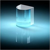 Plano-convex lens element D141-036 series BK7UVacylindrical