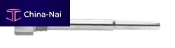 Stainless steel thermowell max. 900 �C,  0.625 - 0.875 in | TW seriesfor temperature sensors
