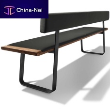 Contemporary bench NOXoakbeechwalnut