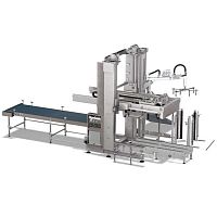 Layer depalletizer Innopal AS Ncolumn typebeveragefor plastic containers