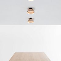 Contemporary ceiling light MESHroundaluminumLED