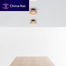 Contemporary ceiling light MESHroundaluminumLED