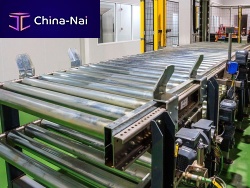 Driven conveyor roller metal
