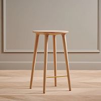 Contemporary bar stool C401oakAmerican walnutmaple