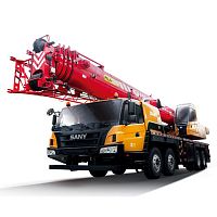 Crane truck STC500T54-axlefor constructiondiesel-powered