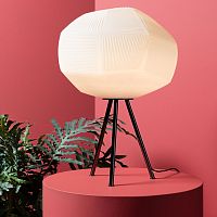 Table lamp GEMO Msteelblown glasscontemporary