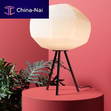 Table lamp GEMO Msteelblown glasscontemporary