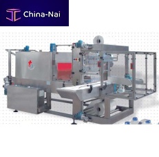 Automatic shrink wrapper TWIN TN 90�for industrial applicationsfor heat-shrink filmswith shrink tunnel