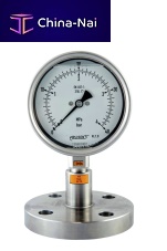 Dial pressure gauge MS-100Kstainless steelBourdon tubeprocess
