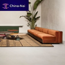 Modular sofa LIFEcontemporaryfabricbrown