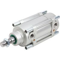Pneumatic cylinder 12000double-actingaluminumISO 15552
