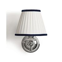 Traditional wall light DAISY indoorbrassfabric