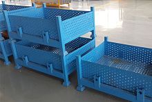 Steel storage box rectangular