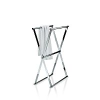 2-bar towel rack CROSS 1floor-standingchrome-plated brass