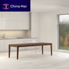 Extending table CONVERTO BUTTERFLYcontemporaryoaksolid wood