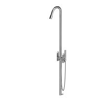 Shower column with hand shower CB400