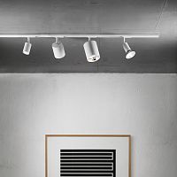 Halogen track light NAKEDroundaluminumcommercial