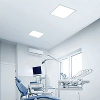 Recessed ceiling light fixture SYNTOLEDsquareIP40