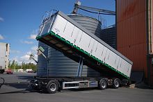 Aluminum truck tipper