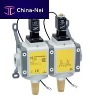 Compressed air safety valve MX SAFEMAXaluminumin-linecompact