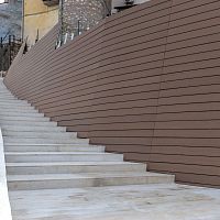 Louvered fence DCOWOOD PLUScommercialWPCcontemporary