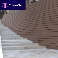 Louvered fence DCOWOOD PLUScommercialWPCcontemporary