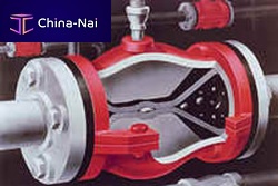 Pinch valve A series pneumatically-operatedflow controlfor sludge