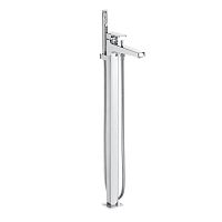 Shower mixer tap L90 bathtubfloor-mountedbrass