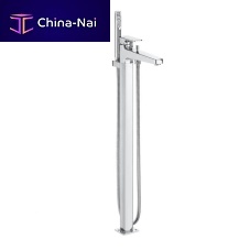 Shower mixer tap L90 bathtubfloor-mountedbrass