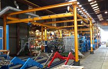 Guide rail carrieraluminumroller