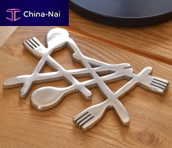 Aluminum trivet EVLANsculptural