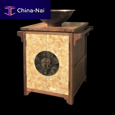 Free-standing washbasin cabinet FAR HP SDBSMteakcontemporary