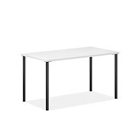 Minimalist design table Hola!wood veneerpowder-coated steel basechrome steel base
