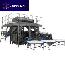 Vegetable weighing machine P14-126electronicwith vibratory feederstainless steel