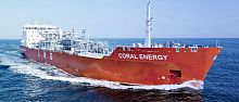 LNG carrier cargo ship CORAL ENERGYLPG carrier