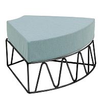 Contemporary pouf LAGARTOfabricgalvanised steelmodular