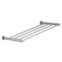Wall-mounted shelf F6002/3contemporarychromed metalbathroom