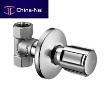 Built-in shut-off valve DN 15/20/25chrome-plated brassindoorcommercial
