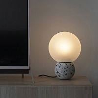 Table lamp 8glassconcretestone