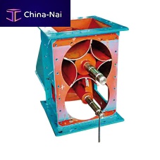 Bulk material rotary valve RRS seriesround-flangesquare-flange