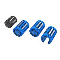 Recirculating ball linear bearing LB seriesself-aligningpolymercompact