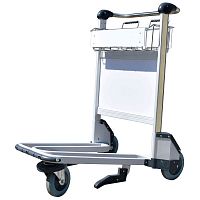 Airport terminal luggage trolley HI-GSA-250 3-wheelopenfor passengers
