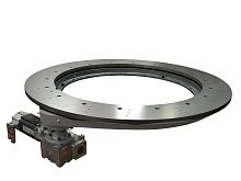 Rotary actuator electrichollow-shaft