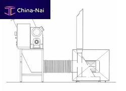 Knife mill horizontalfor plasticswaste