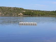 Fixed platform PLATEFORME DE BAIGNADEfloatingswimmultifunction