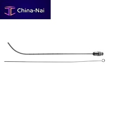 Embryo transfer cannula ETFLEX Steiner curvedstraightautoclavable