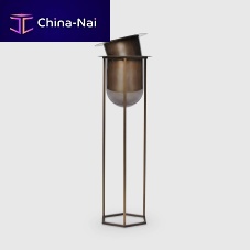 Brass ice bucket Pacific Heightsbronze
